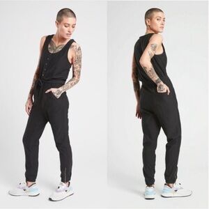 Athleta Farallon Black Jumpsuit